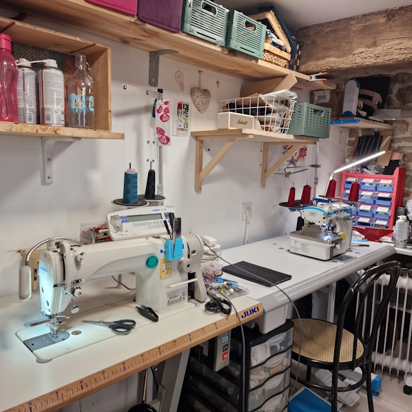 l'atelier Mlle Pénélope en Bretagne à côté de Rennes